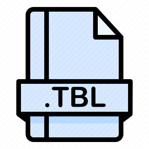 .TBL File Extension