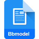 .bbmodel file extension