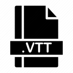 .VTT File Extension