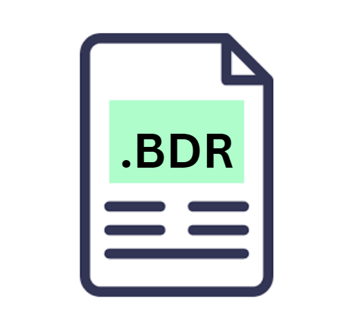 .BDR File Extension