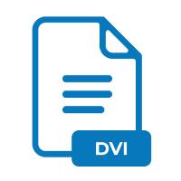 .DVI File Extension