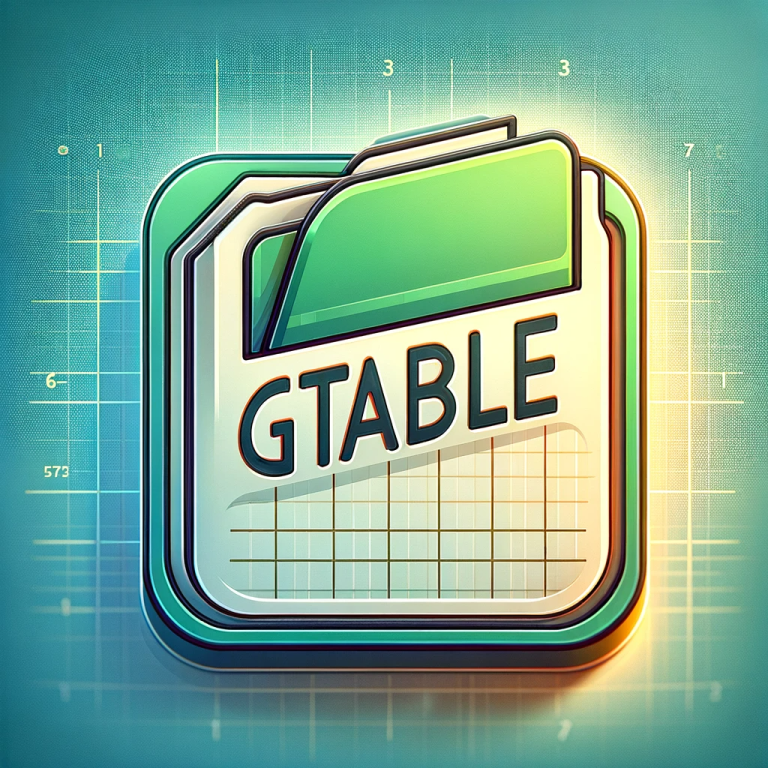 .GTABLE File Extension