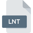 .LNT File Extension