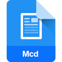 .MCD File Extension