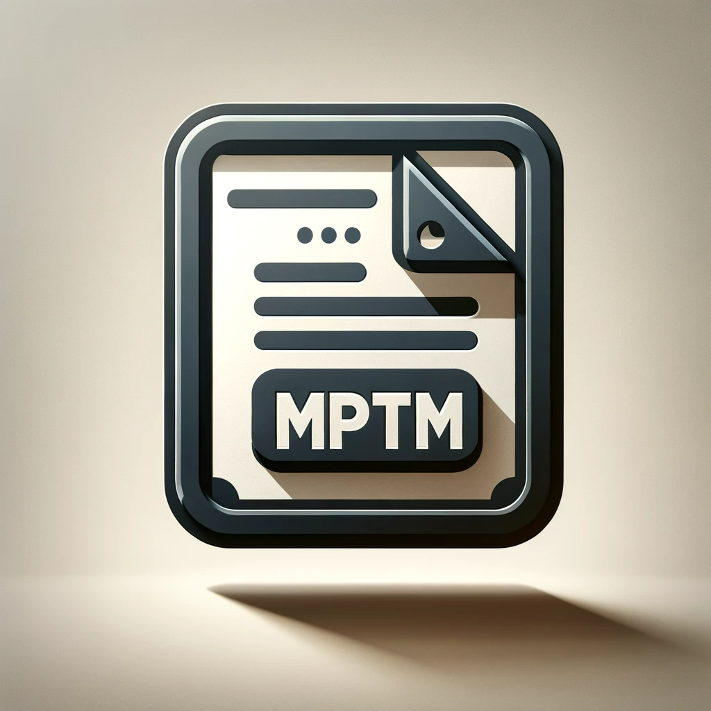 .MPTM File Extension