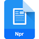 .NPR File Extension