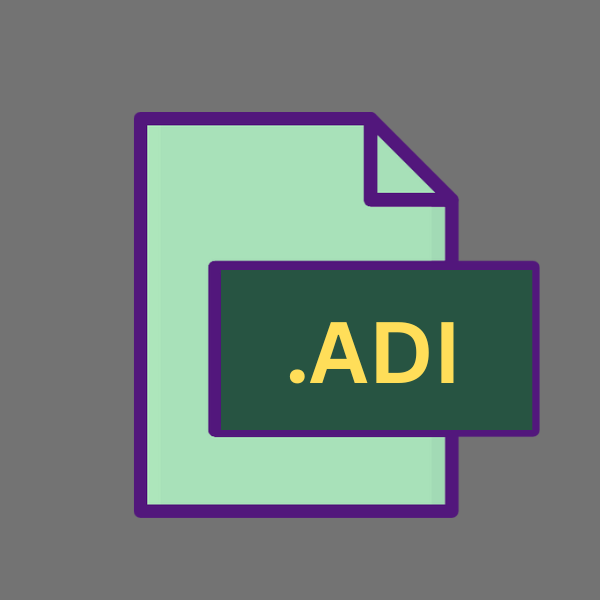 .ADI File Extension