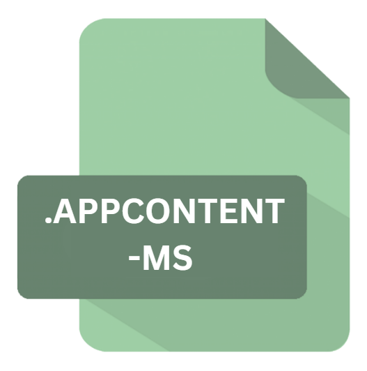 .APPCONTENT-MS File Extension