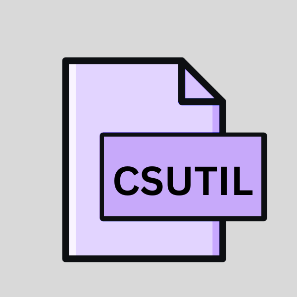 .CSUTIL File Extension