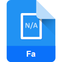 .FA File Extension