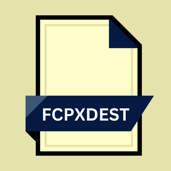 .FCPXDEST File Extension