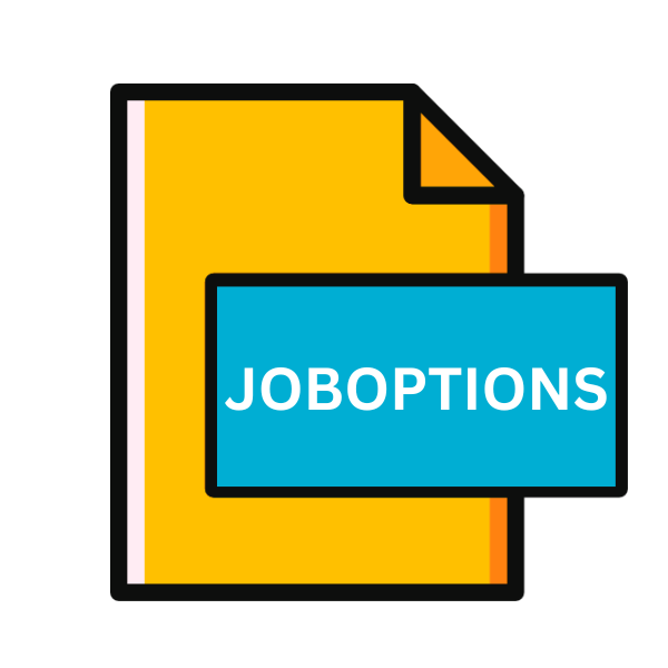 .JOBOPTIONS File Extension