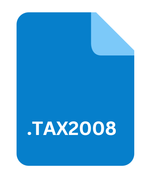 .TAX2008 File Extension