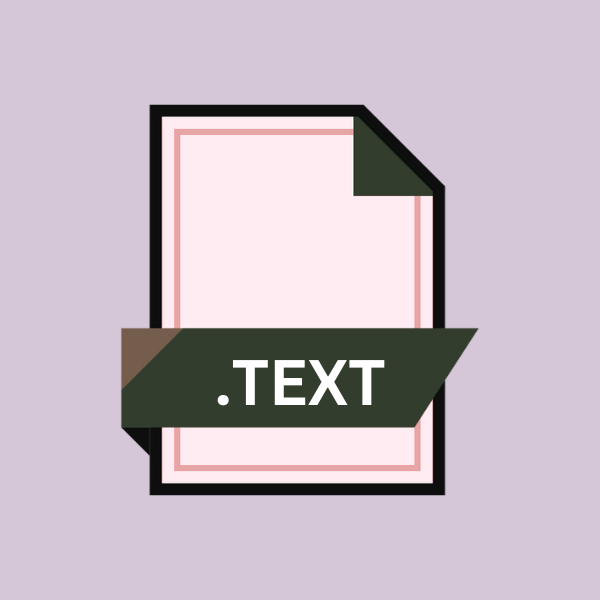 .TEXT File Extension