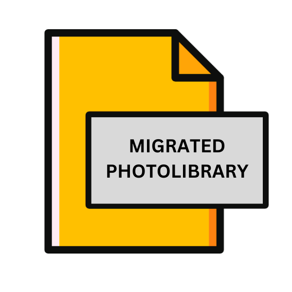 .MIGRATEDPHOTOLIBRARY File Extension