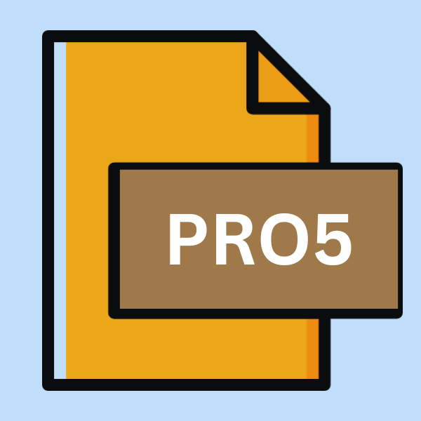 .PRO5 File Extension