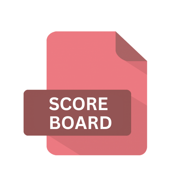 SCOREBOARD File Extension