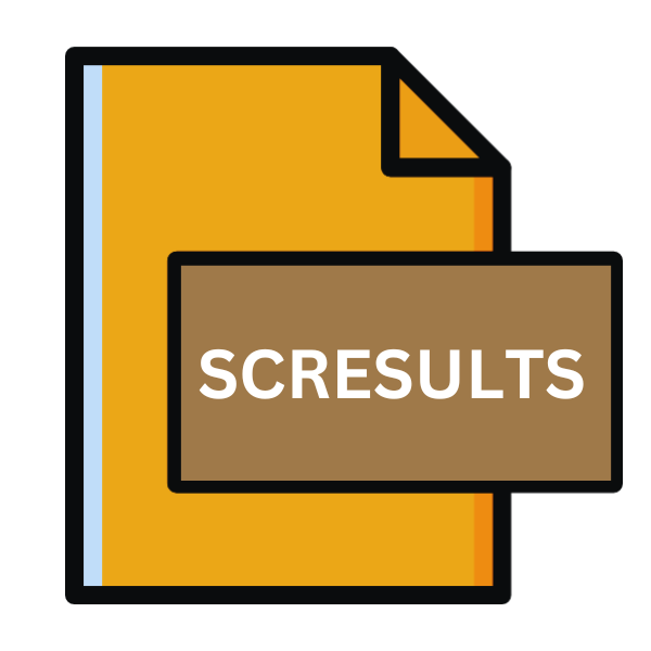 SCRESULTS File Extension