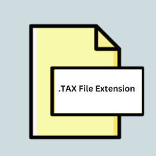 .TAX File Extension