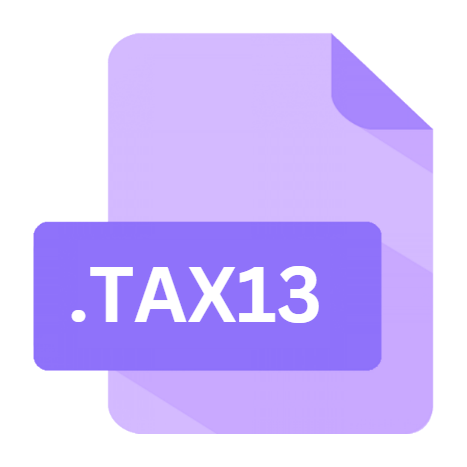 .TAX13 File Extension