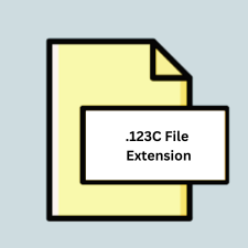 .123C File Extension