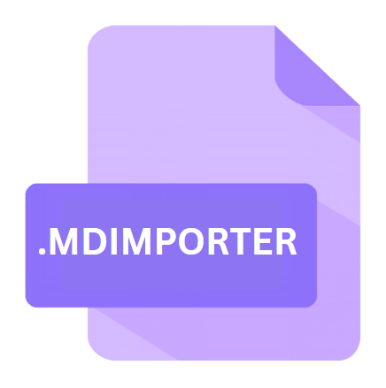 .MDIMPORTER File Extension