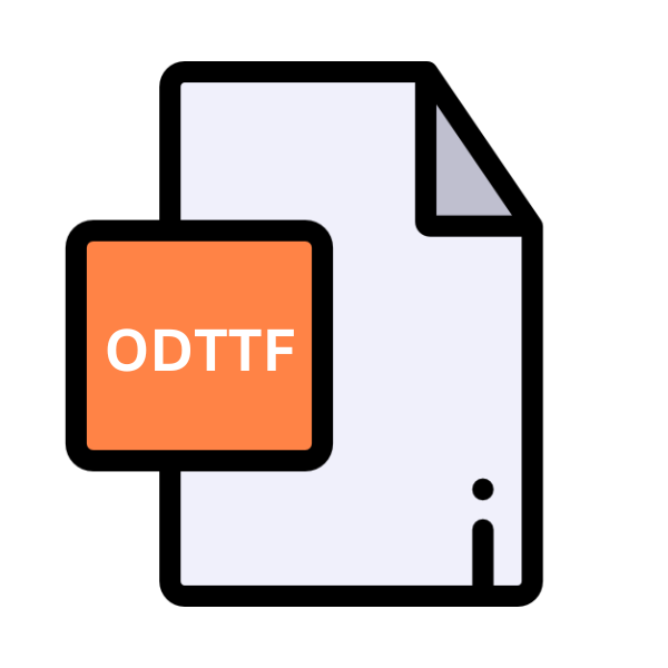 ODTTF File Extension