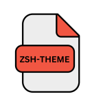 ZSH-THEME File Extension