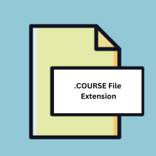 .COURSE File Extension