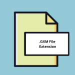 .GXM File Extension