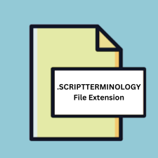 .SCRIPTTERMINOLOGY File Extension