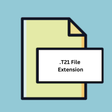 .T21 File Extension