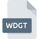 .WDGT File Extension