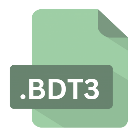 .BDT3 File Extension